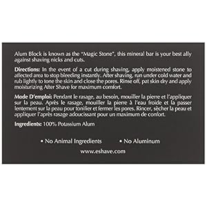 êShave Natural Alum Block 100 g - Image 2