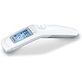 Beurer FT 90 kontaktlös digital infraröd febertermometer/babytermometer/ för enkel mätning på pannan för vuxna och barn/digit