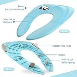 Jerrybox Faltbare Toilettensitze für Kinder/Baby, Tragbarer Reise WC Sitz, Kleinkind Töpfchen mit Aufbewahrungstüte - 4