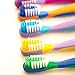 Hygiene Kids Toothbrush Set - With Non Slip Easy Grip Handles & Fine Bristles