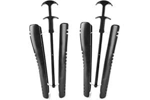 HILLHOME 2 Pairs 4 Sheets Boot Shapers Shaft Boots Tree 5 Sizes in one 8/10/12/14/16inch for Knee High Tall Boots Great Support Form Shaping Inserts for Womens and Mens Shoes