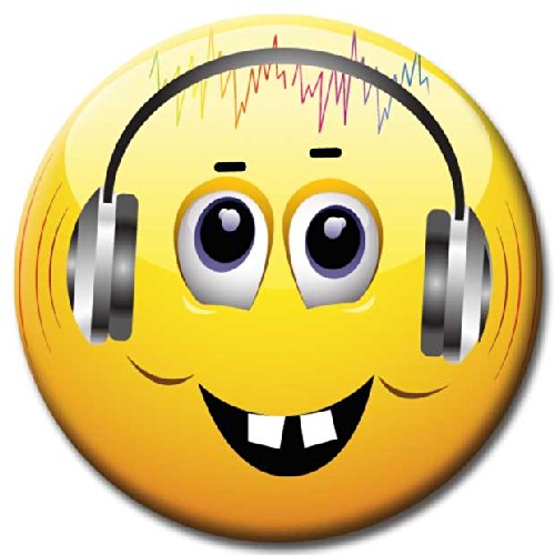 Smileys – Kühlschrankmagnete – Gute Laune Magnete 6er-Set Ø 5 cm – Emoticons Magnete Emojis für Magnettafel Whiteboard Memotafel - 7