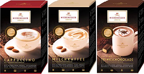 Niederegger Kaffee Marzipan Cappuccino, Löslicher Kaffee Mit