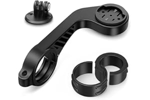 TUSITA Fahrrad Halterung Kompatibel mit Wahoo Elemnt, Elemnt Bolt, Elemnt Bolt V2, Elemnt Roam, Elemnt Mini Cycling GPS - Fahrradlenker Halterung 25.4mm 31.8mm Fahrrad Halter