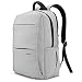 Produktbild OMOTON Laptop Rucksack für alles Tablet und Laptops bis zu 15,6 zoll, zur Arbeit und Reise [ wasserabweisend][Anti-Diebstahl][geräumig] für Damen und Herren, Silber
