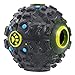 Produktbild LouiseEvel215 7cm Silikon Haustier Hund Katzenfutter Spender Spielzeug Ball Quietschendes Kichern Quaken Ton Training Spielzeug Kauen Ball Schwarz