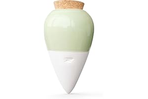 Pepin | Olla Terre Cuite à Planter | Arrosage Automatique et Ecologique pour Plante d'Intérieur et d'Extérieur | Système d'Irrigation Naturel | Autonomie d'Environ 1 Semaine | OYA Vert - 25cl