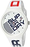  Superdry SYG226W - Reloj de Pulsera Unisex, Silicona, Color Blanco