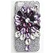 Produktbild EVTECH(TM) Neue Apple Iphone 6 Plus/iPhone 6s Plus(5.5 Zoll) Bling Glitter Diamant Schutzhülle/Transparent Hart Kunststoffe Hülle/strass Etui Schale/Plastik Handytasche/Schale case cover