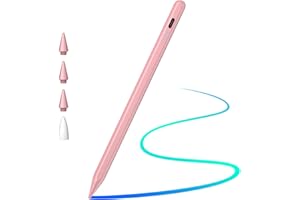 Cisteen Stylus Pen for iPad with Faster Charge,Tilt Sensor Compatible with Apple (2018-2024) iPad Pro 11/13 M4,iPad Air 11/13 M2,iPad Pro 11/12.9 inch,iPad 10/9/8/7/6th,iPad Air 5/4/3rd,iPad Mini 6/5