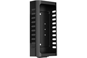 ABONDA Ring Doorbell Mount, Ring Doorbell Angle Mount, Ring Doorbell Mount No Drill, Durable No Drill Wall Mount Bracket Doorbell Accessories 360 Degree Protection Rotating For Most Home Office Apartment