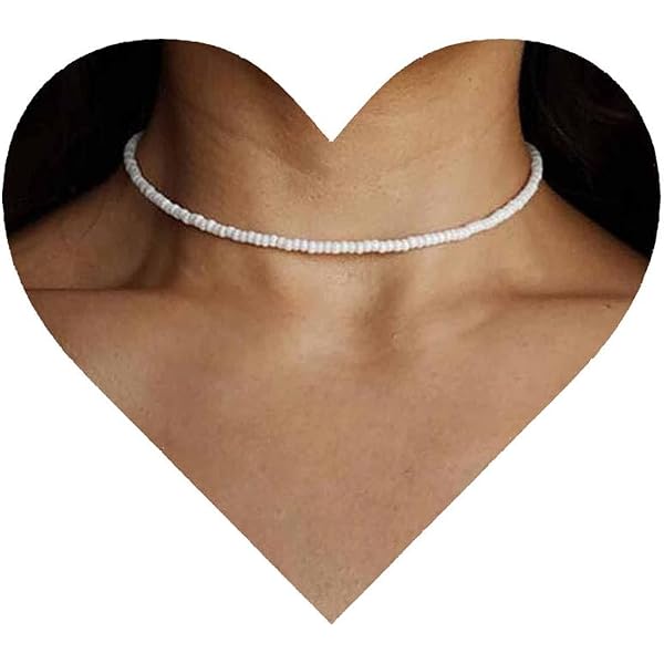 Yienate Bohemia Halskette Schwarz – Schlichter Choker Für Damen, 40+7 Cm Verstellbar