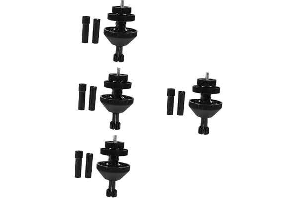 PartyKindom 4 Ensembles Outil D'alignement D'embrayage Trousse à Outils D'alignement Outil De Correction De Trou D'embrayage Aligneur D'embrayage Outil De Centre D'embrayage Black Pvc