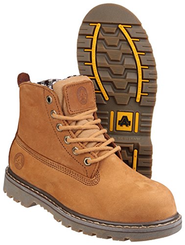 Amblers Safety Mens FS103 Leather Safety Boots Brown - 3