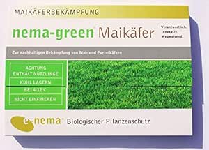 nema-green® Maikäfer (Nematoden-Mix gegen Maikäfer-Engerlinge) 75 Mio für 100qm : Amazon.de: Garten