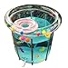 Produktbild Aufblasbare Baby-Badewanne Kleinkind ShowerTub rutschfestes Duschbecken faltbar und beweglich Mini-Flugreise-Swimmingpool mit weichem Kissen für Jungen und Mädchen ( Edition : Plastic stent , Size : L )