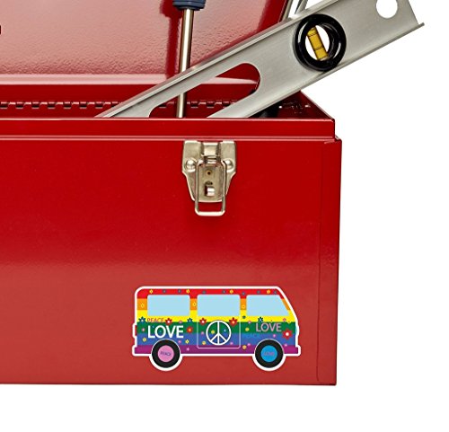 2 x Peace Love Dub Vinyl Aufkleber Aufkleber Laptop Reise Gepäck Auto Ipad Schild Fun # 5608 – 10cm/100mm Wide - 4