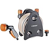 Claber 9032 Mini Set Garden Hose Set 10Meter Hose+Bottle Head+ Adapter+Hose Hanger