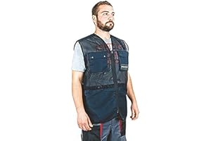 DINGO GEAR WWW.DINGOGEAR.COM 1977 Dingo Gear - Gilet in Rete Ripstop, per addestratore di Cani, Leggero, Traspirante, Nero, XL