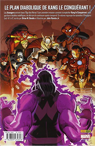 Book's Cover of AVENGERS L'AGE DES HEROS