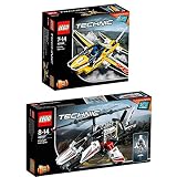 Lego Technic 2er Set 42044 42057 D�senflugzeug + Ultraleicht-Hubschrauber - LEGO