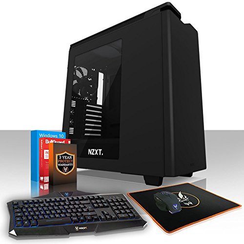 Fierce GUARDIAN Spielcomputer - schnell AMD Ryzen 7 1800X 4GHz - 16GB 2133 MHz DDR4 RAM - AMD Radeon RX 550 2GB - (380385)