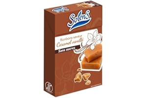 Solens Bonbons au Caramel Vanillé Sans Sucres 50 g