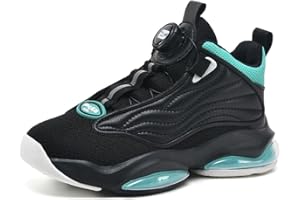 BIackPig Kinder Basketballschuhe Kinder Sportschuhe Twist Schnalle Turnschuhe Jungen und Mädchen Basketballschuhe 30EU-41EU