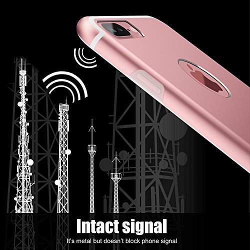 Funda iPhone 7 Plus Roybens Aluminio Silicona 2 Capas Antigolpes Ultra-delgado Fina Carcasas Vidrio Templado Protector de Pantalla Para Apple iPhone 7plus 5 5 Oro Rosa Rose Gold reviews Funda iPhone 7 Plus Roybens Aluminio Silicona 2 Capas Antigolpes Ultra-delgado Fina Carcasas Vidrio Templado Protector de Pantalla Para Apple iPhone 7plus 5 5 Oro Rosa Rose Gold