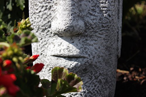 2 Osterinsel Figuren im Set, massiver Steinguss, frostfest bis -30°C - 6