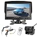 Produktbild Rückfahrkamera 18 IR LED Wasserdicht Rückfahrsystem Kamera Nachtsichtkamera + 7" TFT LCD Monitor KFZ + drahtlose Sender Empfänger Für Truck Van Caravan Anhänger Camper