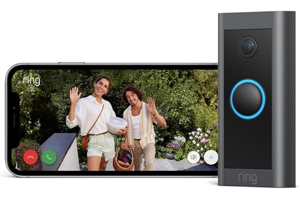 Ring Sonnette vidéo filaire (Video Doorbell Wired) | Sonnette connectée avec caméra vidéo HD, visiophone extérieur étanche, détection de mouvements, raccordée | Essai Ring Home gratuit 30 j.