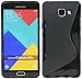 Produktbild S-Line TPU SchutzHülle für Samsung Galaxy A5 2016 ( A510F ) Silikon Hülle Etui Case Cover Silikontasche Silikonschale in Schwarz @ Energmix