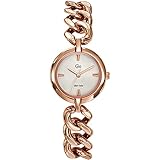GIRL ONLY Analog Quarz Uhr mit Messing Armband 695124