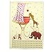A4 Casebound Memory "New Baby" Book Pink - 60 Sheets = 120 Pages - Size - 297mm x 210mm