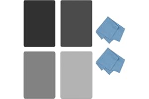 SIOTI Gradient ND Square Filter Kit 100mm x 150mm mit Gradient ND2 & Gradient ND4 & Gradient ND8 & Gradient 16 für Cokin Z Lee Hitech Sioti Halter (G.ND)