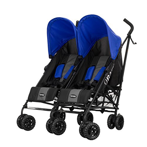 Obaby Apollo Twin Stroller (Blue)