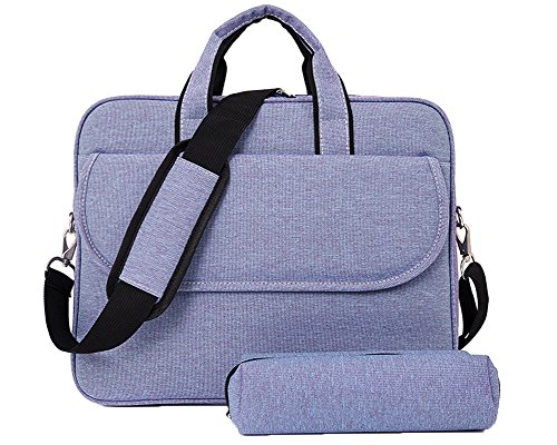 Wasserfeste und 360° stoßfeste Messenger-Bag als Schutz Tasche für Laptop / Tablet mit Bildschirmdiagonale