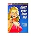 Produktbild BOOK COVER DONT EVER LOVE ME PULP ROMANCE FICTION GUN USA FRAMED PRINT F12X2853