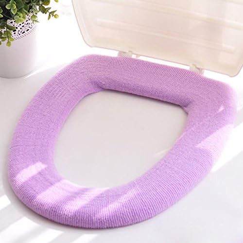 Bathroom Artifact ThickeningToilet Mat Cushion O TypeSquarePlushToilet Seat CoverToilet SeatToilet Ring Pad Multiple Colour