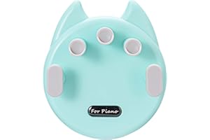 Koldot Piano Finger Trainer Silicone Hand Grip Exerciser Ergonomic Training Finger Pressing Posture Correction Tool for Guitar Piano Trigger Finger Training and Grip 1 Pack