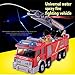 Produktbild Edealing (TM) Elektrischer Rettungs-Feuer-Motor-Strichleiter-LKW Kinder-Tätigkeits-Spielzeug mit Wasser-Pumpe-blinkendes Licht und Töne