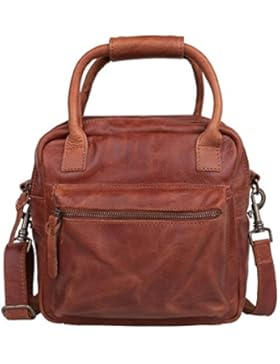 COWBOYSBAG Bag Widnes 1514 cognac Unisex-Erwachsene Henkeltaschen 24x22x10 cm (B x H x T)