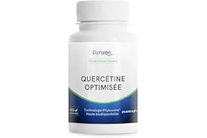 Quercétine optimisée Phospholipide Quercefit® - Microencapsulée 20x plus Biodisponible - Antioxydant & Immunité - 250 mg 60 gélules végétales (1 à 2 mois) - Fabrication française - Dynveo