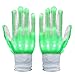 Produktbild Neusky LED Leucht Handschuhe, Blink Party Leuchthandschuhe für Halloween, Karneval, Weihnachten oder Mottoparties (Grün)