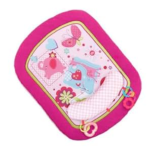 Bright Starts Pretty Sweet Savanna Prop And Play Mat Pink