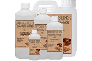 TREADX Chopping Board Mineral Oil 100% Food grade for Butcher Block (1 Litre)