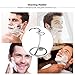 Anself Stainless Steel Shaving Holder Stand for Shaving Tool