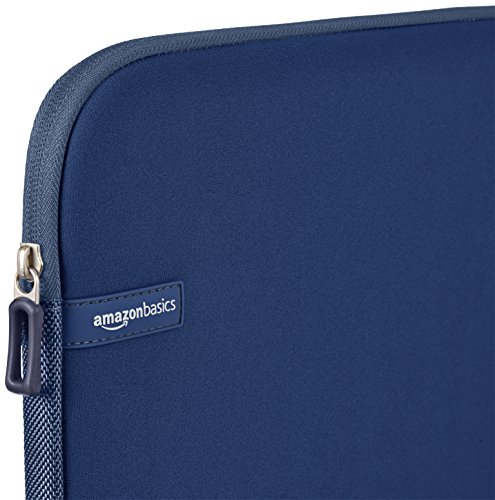 AmazonBasics Laptop-Schutzhülle, für eine Bildschirmdiagonale von 17,3 Zoll, Marineblau - 6