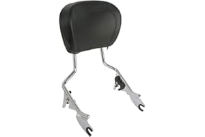 TCMT Sissy-Bar abnehmbare Rückenlehne Passend für Harley Touring Road King Street Glide Road Glide 2009-2023 Electra Glide 2009-2022 Ultra Limited 2014-2019 Ultra Classic 2009-2013